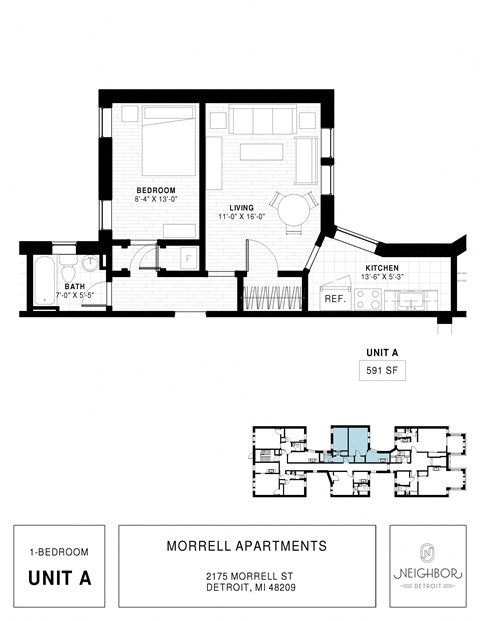 Renovated One Bedroom